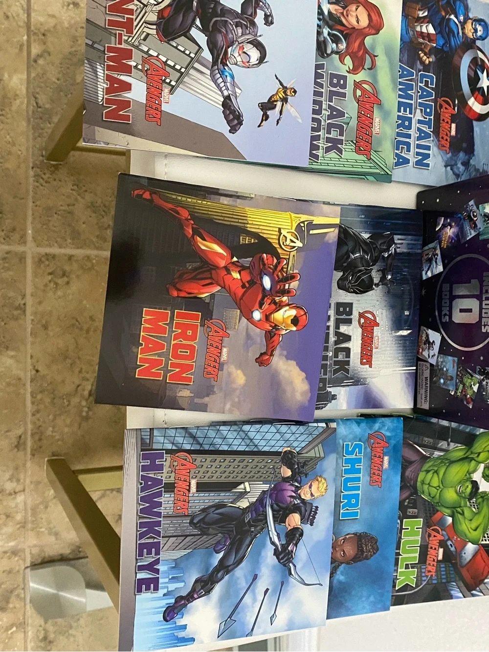 Marvel avengers purple